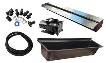 Projecting Effect DIY Water Feature Kit 600mm Wide with 1300mm wide Trough Projecting Effect DIY Water Feature Kit 600mm Wide with 1300mm wide Trough