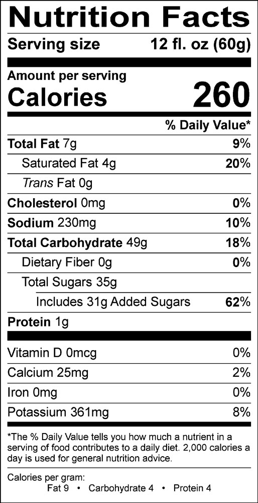 cherry almond cappuccino supreme nutrition