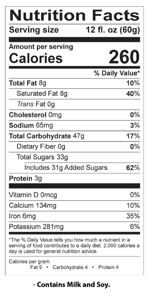 Orange Cream Frappe Mix 3.5 lb. bag - Cappuccino Supreme