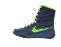 Nike KO Boxing Shoe - Navy/Electric Green Nike KO Boxing Shoe - Navy/Electric Green