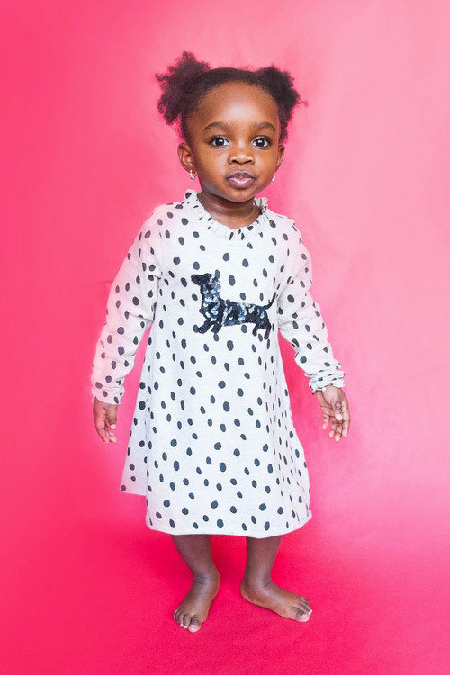 Toddler & Kids Dalmatian Knit Dress Toddler & Kids Dalmatian Knit Dress