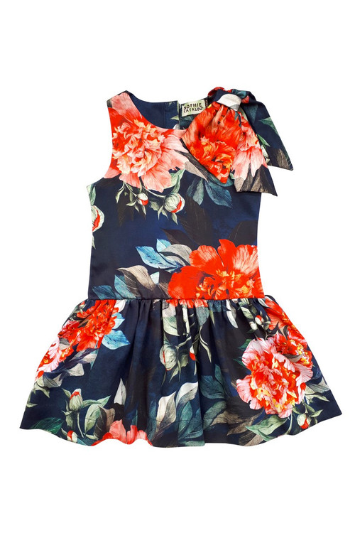 Sophie Catalou Girls Toddler & Kids Savoy Irina Dress 3-10y Sophie Catalou Girls Toddler & Kids Savoy Irina Dress 3-10y