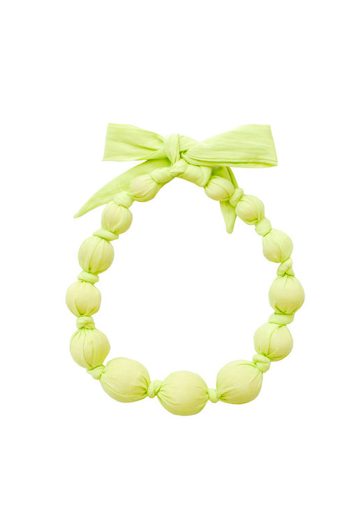 Limepop Wooden Bead Necklace Limepop Wooden Bead Necklace