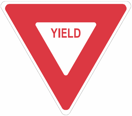 Yield Sign - MUTCD Compliant