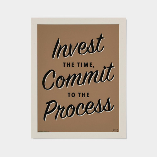 "Invest the Time" Poster