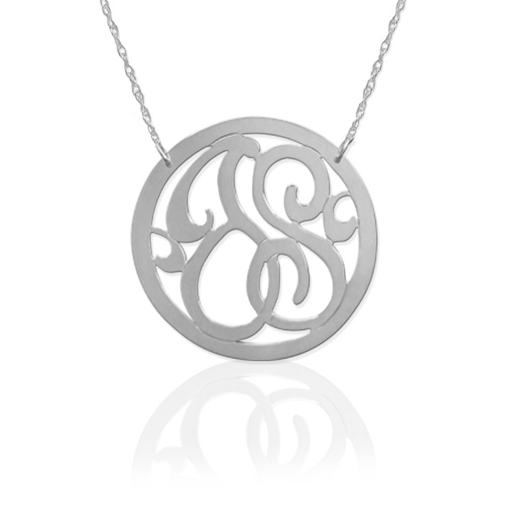 2 Initial Circle Monogram