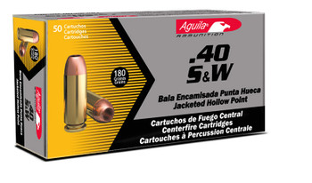 Aguila 40SW 180gr Full Metal Jacket - 500rds Aguila 40SW 180gr Full Metal Jacket - 500rds