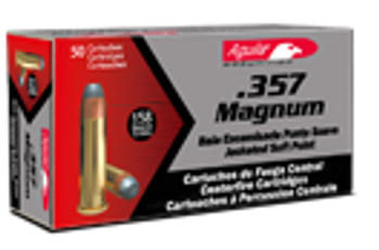 Aguila 357 Mag 158gr Semi Jacked Soft Point - 250rds Aguila 357 Mag 158gr Semi Jacked Soft Point - 250rds