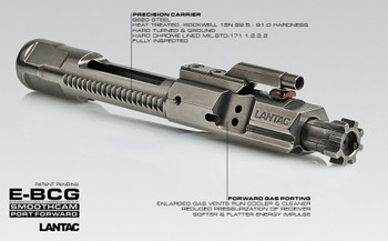 Lantac E-BCG - AR15/M16 Enhanced Bolt Carrier Group 223/5.56mm
Lantac E-BCG - AR15/M16 Enhanced Bolt Carrier Group 223/5.56mm