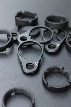 V Seven Combo Pack - Lightweight QD End Plate & Lightweight Castle Nut V Seven Combo Pack - Lightweight QD End Plate & Lightweight Castle Nut
