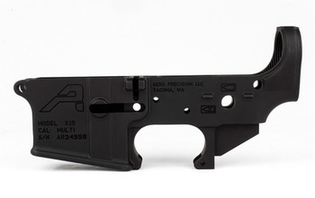 Aero Precision AR15 Stripped Lower Receiver, Gen 2 - Anodized Black Aero Precision AR15 Stripped Lower Receiver, Gen 2 - Anodized Black