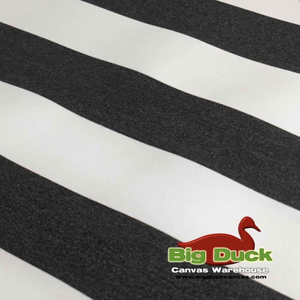 Marine Awning Outdoor Fabric Wholesale Black And White Stripe SeaDuck