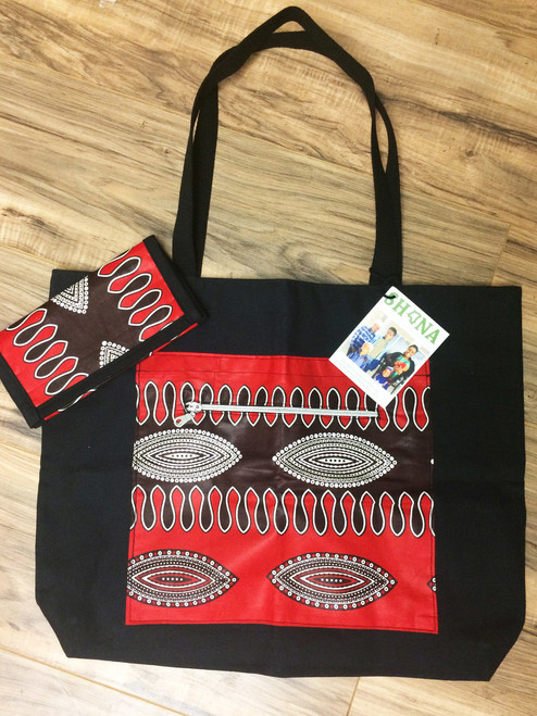 Royal Red Tote and Wallet Set Royal Red Tote and Wallet Set