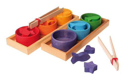 Grimm's Sorting Game Rainbow Bowls
