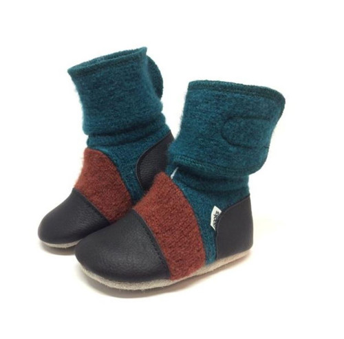 Nooks Wool Booties - Mistral