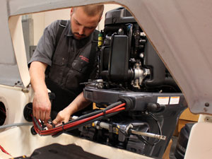 Servicing Outboard Fuel Line Servicing Outboard Fuel Line