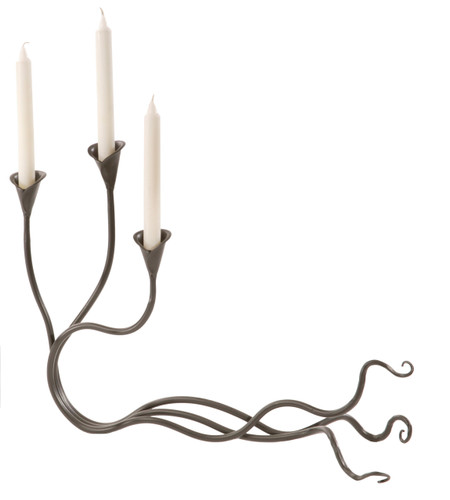 2 Tier Candle Holder | Wrought Iron Candlestick Holder