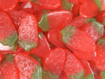 haribo giant strawberries vegetarian