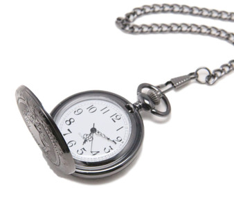 Personalized Quality Ice Black Pocket Watch with design Personalized Quality Ice Black Pocket Watch with design