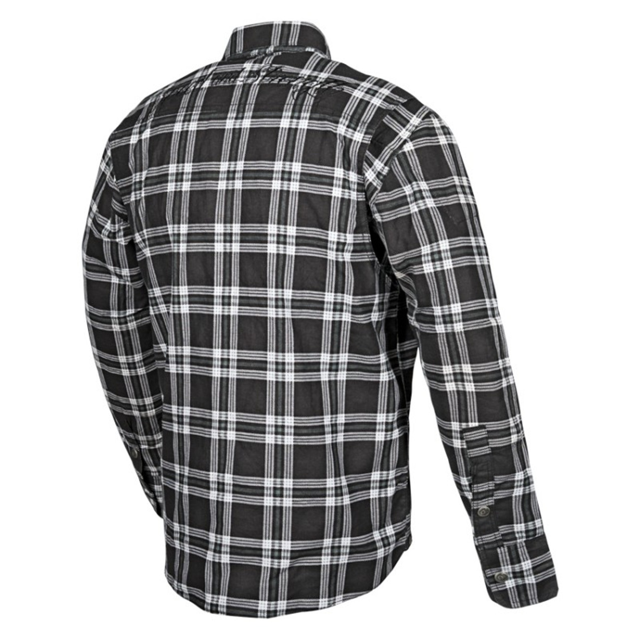 Speed and Strength Black Nine Reinforced Moto Flannel Motorcycle Shirt ...