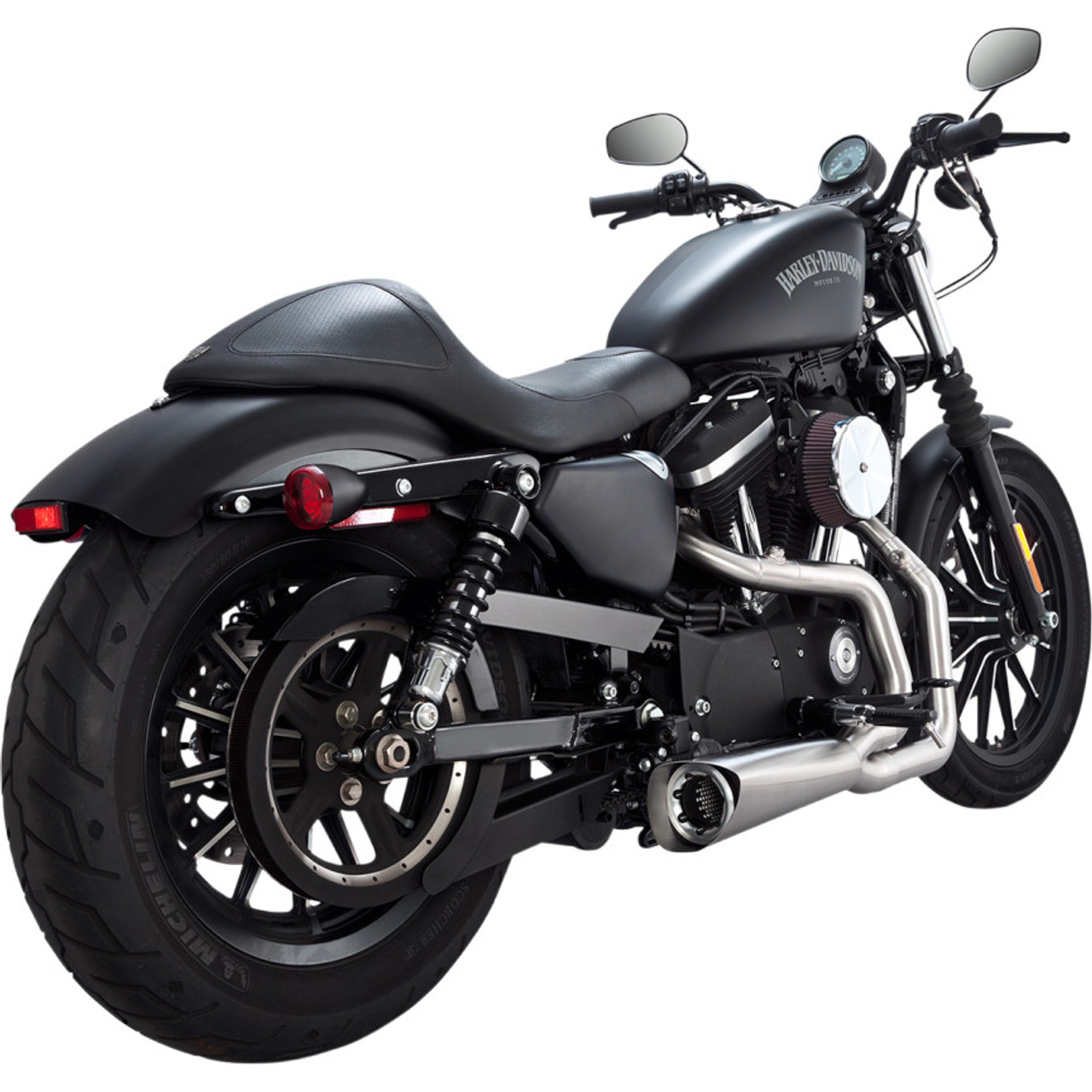 Vance & Hines Competition Series 2-Into-1 Exhaust for 2014 Harley