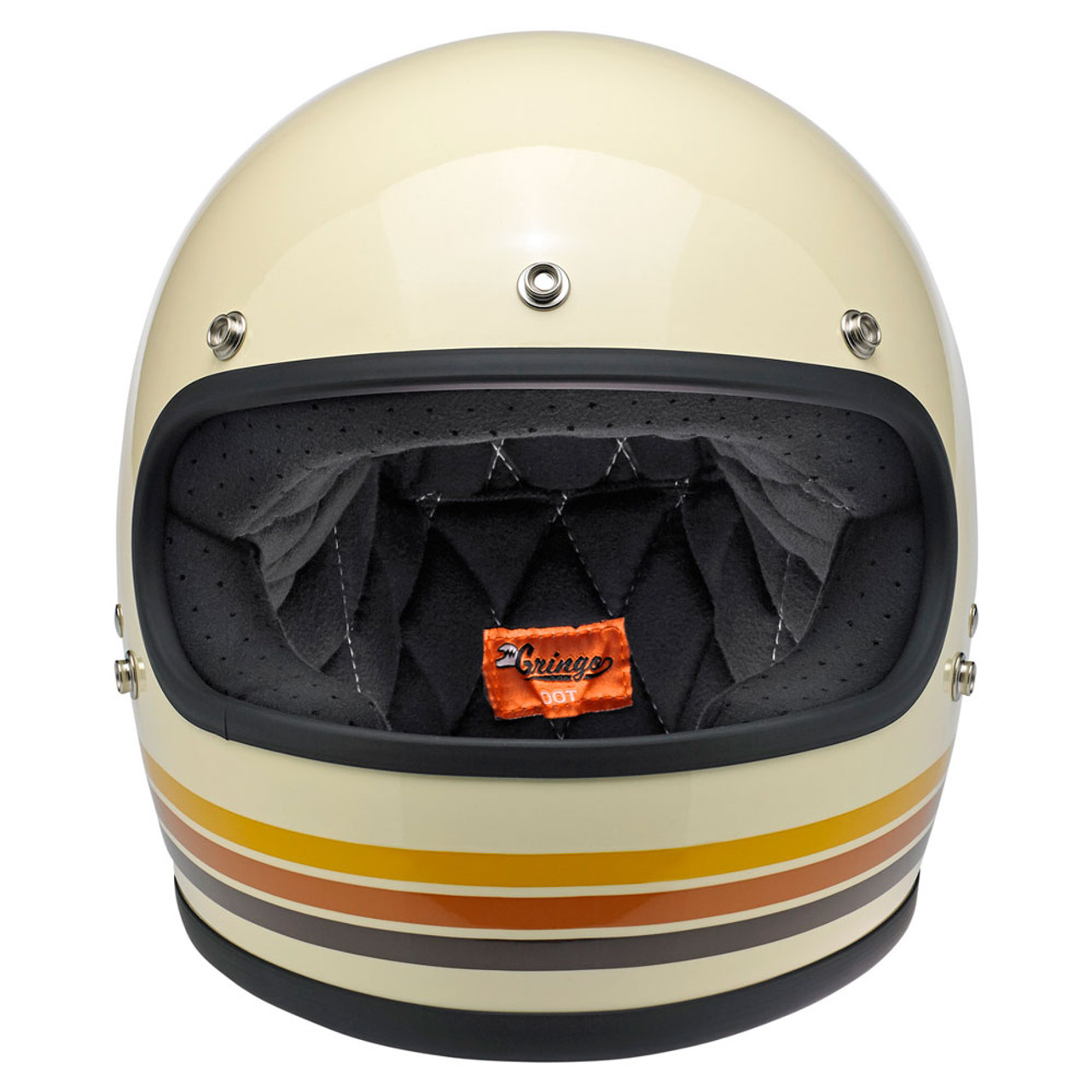 Biltwell Gringo Motorcycle Helmet - Vintage Desert - Get Lowered Cycles