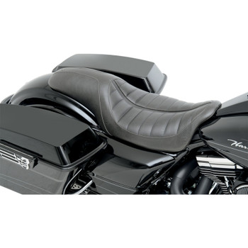 Roland Sands Enzo Touring 2-Up Seat for 2008-2018 Harley Touring - Black Roland Sands Enzo Touring 2-Up Seat for 2008-2018 Harley Touring - Black