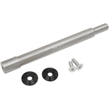 Paul Yaffe Bagger Nation Smooth Anodized Black Yaxle Front Axle for Harley Paul Yaffe Bagger Nation Smooth Anodized Black Yaxle Front Axle for Harley