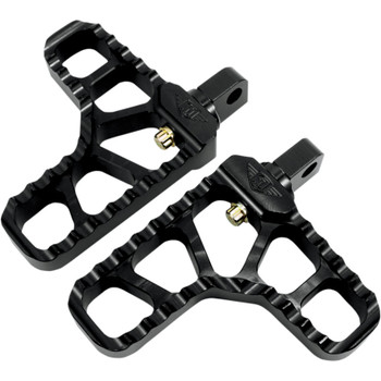 Joker Machine Adjustable Heel Foot Pegs for Harley - Black Joker Machine Adjustable Heel Foot Pegs for Harley - Black