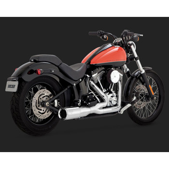 Vance & Hines Hi-Output 2-Into-1 Short Exhaust for 1986-2016 Harley Softail Vance & Hines Hi-Output 2-Into-1 Short Exhaust for 1986-2016 Harley Softail