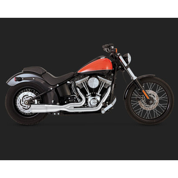 Vance & Hines Hi-Output 2-Into-1 Short Exhaust for 1986-2016 Harley Softail Vance & Hines Hi-Output 2-Into-1 Short Exhaust for 1986-2016 Harley Softail