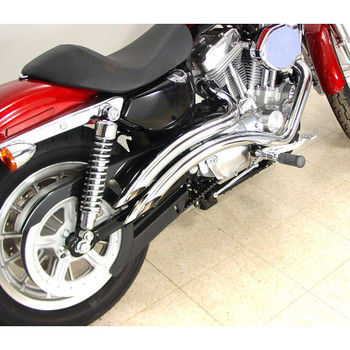 V-Twin Chrome Curvado Exhaust for 1986-2016 Harley Sportster V-Twin Chrome Curvado Exhaust for 1986-2016 Harley Sportster