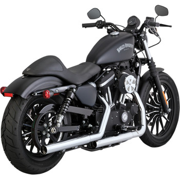 Vance & Hines Chrome Straightshots Slip-On Mufflers for 2014 - 2015 Sportster Vance & Hines Chrome Straightshots Slip-On Mufflers for 2014 - 2015 Sportster