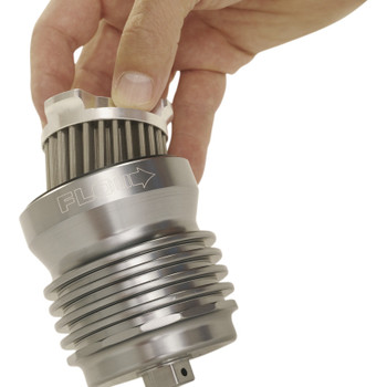 PC Racing Flo Stainless Steel Reusable 'Spin On' Oil Filter for Harley PC Racing Flo Stainless Steel Reusable 'Spin On' Oil Filter for Harley