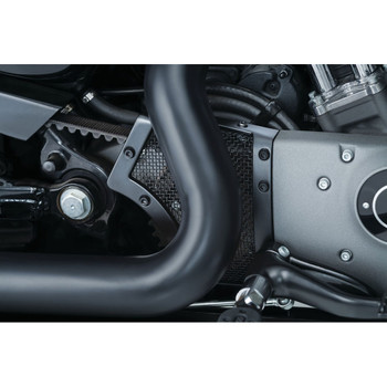 Kuryakyn Mesh Front Pulley Sprocket Cover for 2004-2017 Harley Sportster Kuryakyn Mesh Front Pulley Sprocket Cover for 2004-2017 Harley Sportster