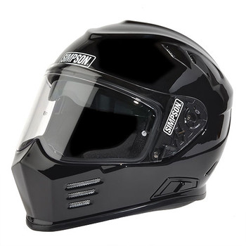 Simpson Ghost Bandit Gloss Black Helmet Simpson Ghost Bandit Gloss Black Helmet