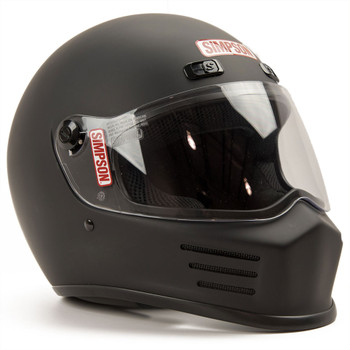 Simpson Street Bandit Helmet - Matte Black Simpson Street Bandit Helmet - Matte Black