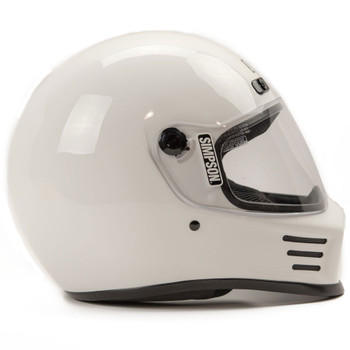 Simpson Street Bandit Helmet - White Simpson Street Bandit Helmet - White