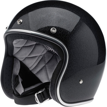 Biltwell Bonanza Helmet - Midnight Black Mini Flake Biltwell Bonanza Helmet - Midnight Black Mini Flake