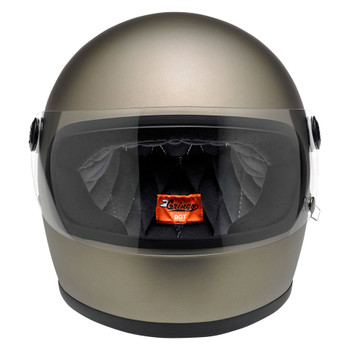 Biltwell Gringo S Helmet - Flat Titanium Biltwell Gringo S Helmet - Flat Titanium