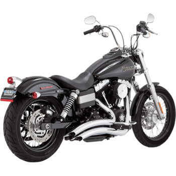 Vance & Hines Big Radius Exhaust for 2006-2017 Harley Dyna - Chrome Vance & Hines Big Radius Exhaust for 2006-2017 Harley Dyna - Chrome