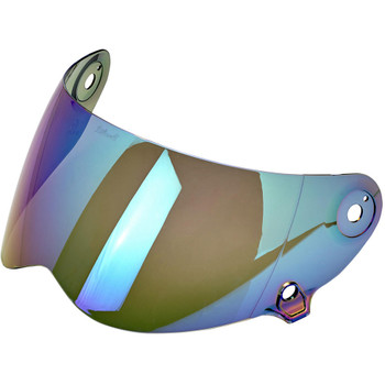 Biltwell Lane Splitter Shield - Rainbow Mirror Biltwell Lane Splitter Shield - Rainbow Mirror