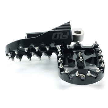 Flo Motorsports Moto Style Foot Pegs for Harley - Black Flo Motorsports Moto Style Foot Pegs for Harley - Black