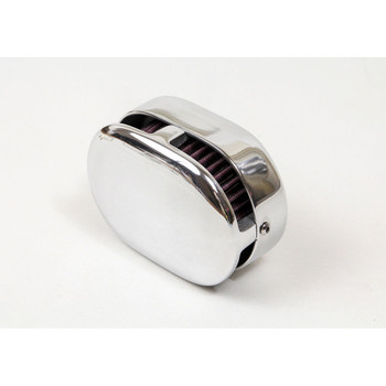 Old-Stf Mini Ed Air Cleaner for Harley - Polished Old-Stf Mini Ed Air Cleaner for Harley - Polished