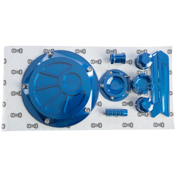 Rooke Customs Dress Up Kit for 2014-2015 Harley Touring - Blue Rooke Customs Dress Up Kit for 2014-2015 Harley Touring - Blue