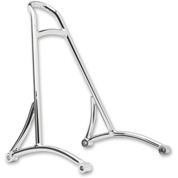 Burly Short Sissy Bar for 1996-2003 Harley Sportster - Chrome Burly Short Sissy Bar for 1996-2003 Harley Sportster - Chrome