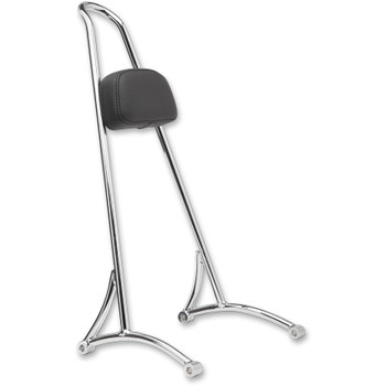 Burly Tall Sissy Bar for 1996-2003 Harley Sportster - Chrome Burly Tall Sissy Bar for 1996-2003 Harley Sportster - Chrome