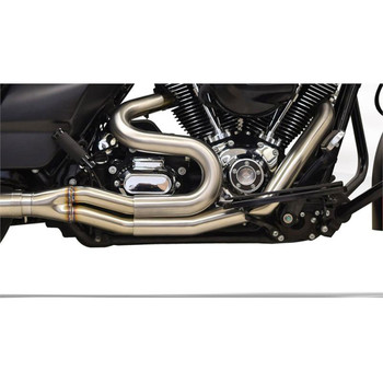 Bassani High Horsepower Road Rage 2-Into-1 Stainless Exhaust for Harley