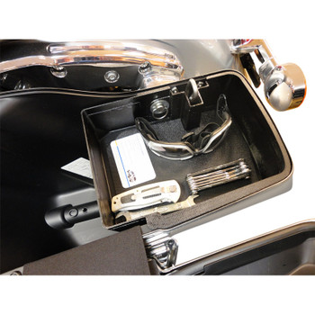 Hardbagger Top Shelf Saddlebag Organizer for 2014-2017 Harley Touring Hardbagger Top Shelf Saddlebag Organizer for 2014-2017 Harley Touring