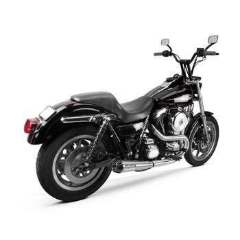 Two Brothers Racing 2-Into-1 Comp-S Exhaust for 1990-1994 Harley FXR - Stainless with Carbon Fiber Tip Two Brothers Racing 2-Into-1 Comp-S Exhaust for 1990-1994 Harley FXR - Stainless with Carbon Fiber Tip
